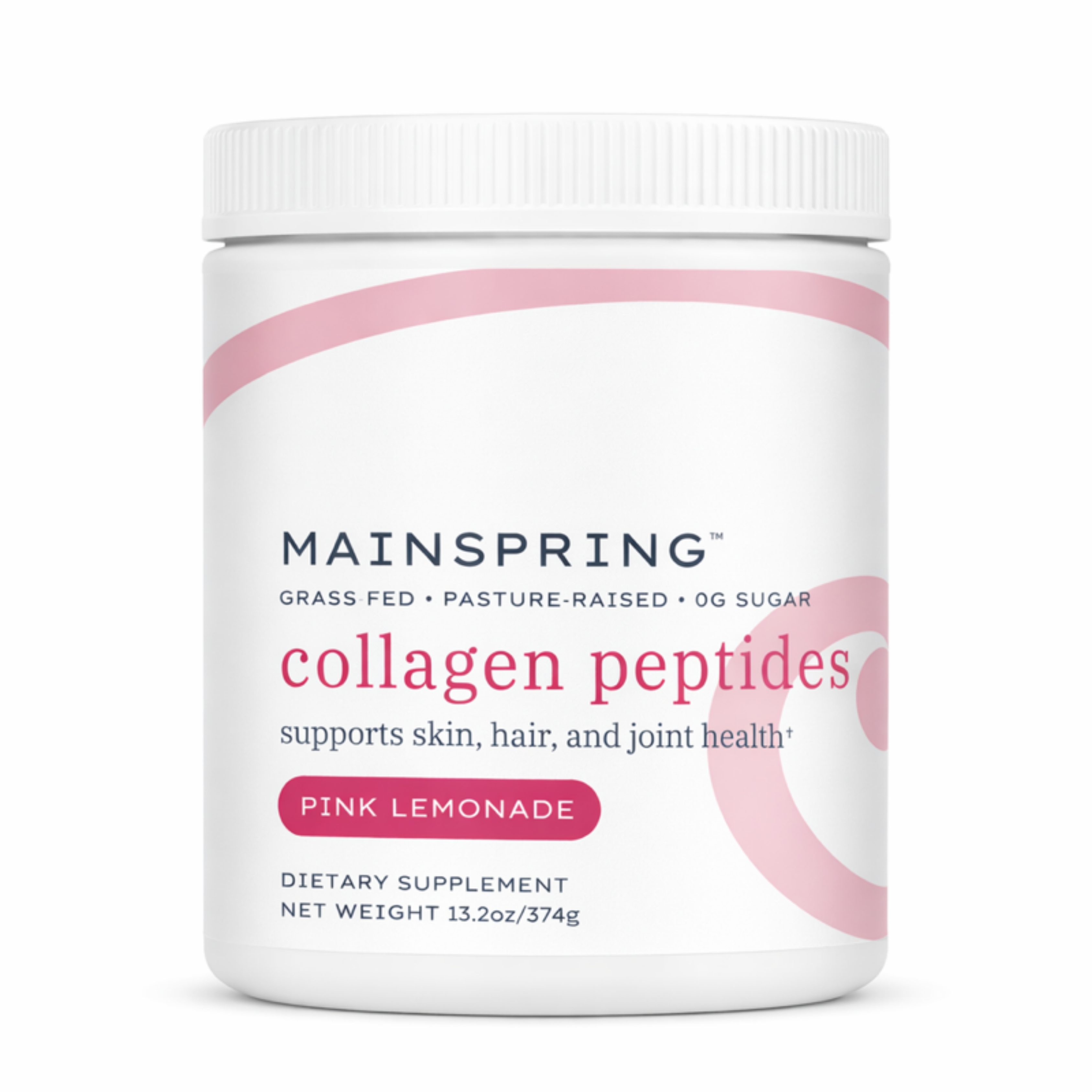 Mainspring Collagen Peptides (Pink Lemonade)